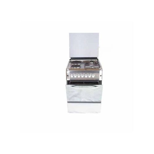 Blueflame S6022ER-P 2 Gas And 2 Electric Hot Plate Cooker - Inox (5YRs WRTY)