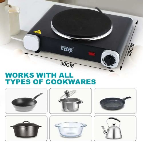 Stainless Steel Fast Cooking Solid Hotplate