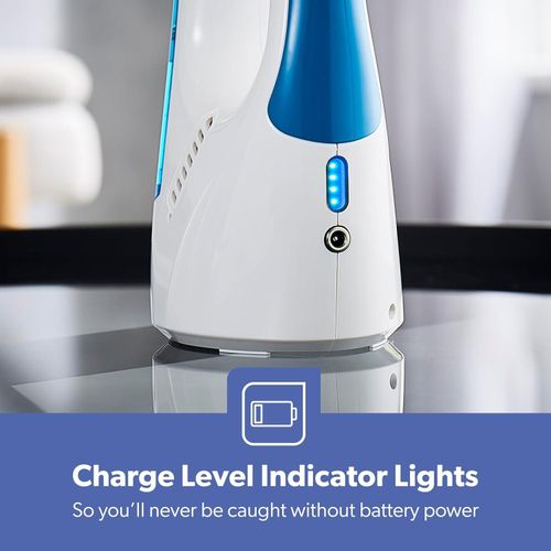 Geepas 3-in-1 Rechargeable Window,Car,Home Vacuum Cleaner Cordless Portable Vacuum -Blue