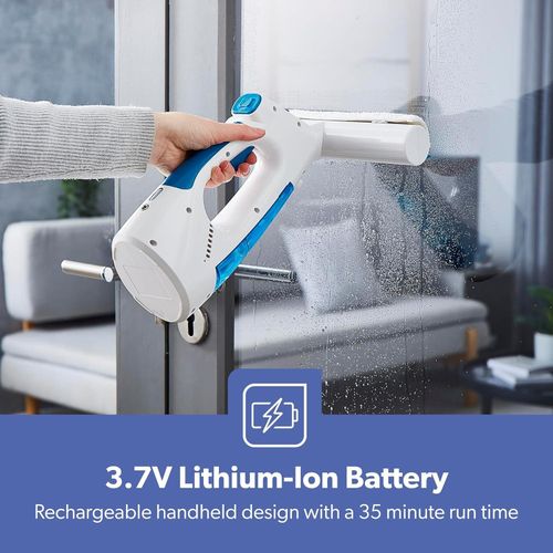 Geepas 3-in-1 Rechargeable Window,Car,Home Vacuum Cleaner Cordless Portable Vacuum -Blue