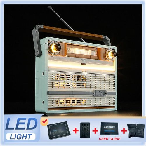 DIY LED Kit For LEGO 10334 Retro (Only LED ,Without Blocks Model)