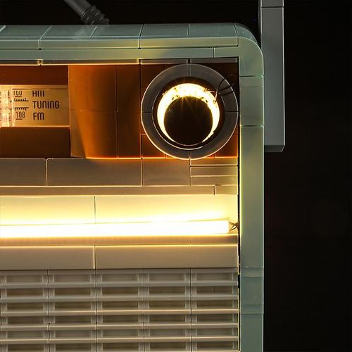 DIY LED Kit For LEGO 10334 Retro (Only LED ,Without Blocks Model)