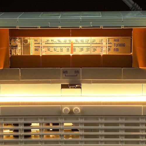 DIY LED Kit For LEGO 10334 Retro (Only LED ,Without Blocks Model)
