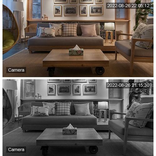 WiFi Indoor Camera 3MP HD Wireless 360 Degree Dual Lens Security Camera