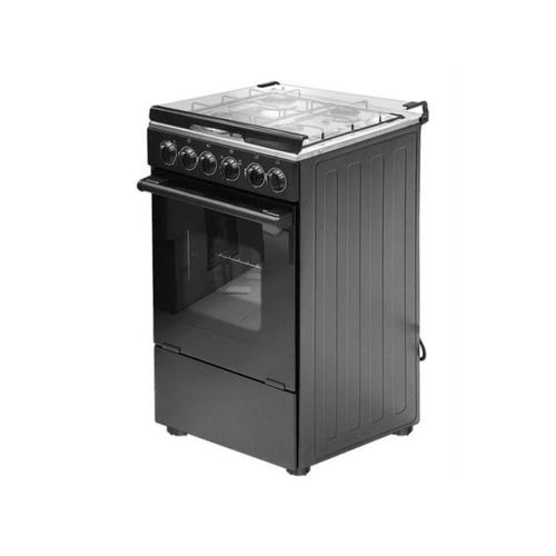 SPARK 50*50 3 Gas Burners +1 Electric Hot Plate P5031E-B - Black(1 Year)