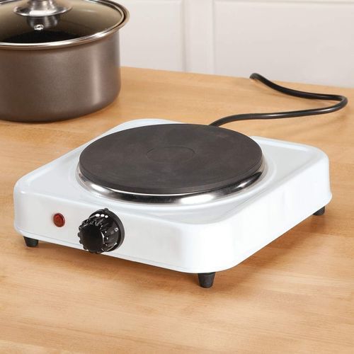 Sunny Single Top Hot Plate - White