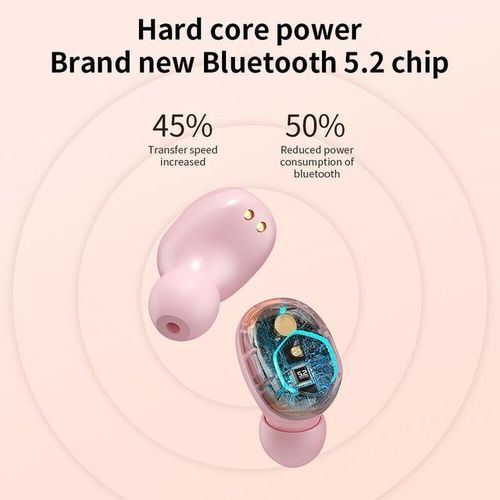 For Iphone For Samsung Tws Bluetooth Earphones Wireless Headphones Mini In Ear Pods With Digital Display Outdoor Sports Earbuds
