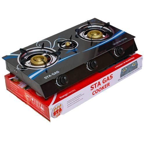 Gass Cooker Stove With 3 Burners