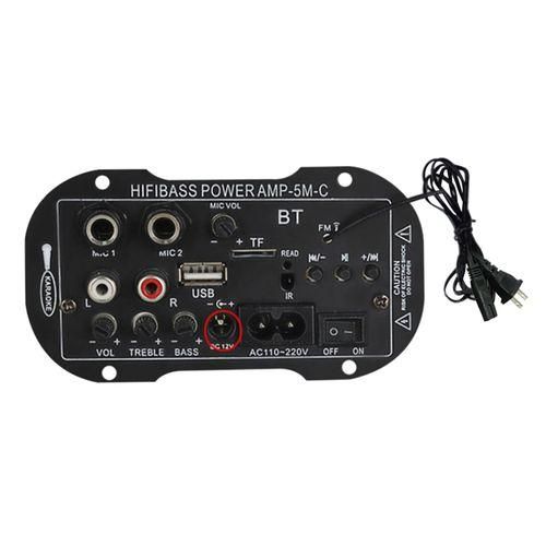 Audio Bluetooth Amplifier Board Mini Multicolor 4.61 X 2.6