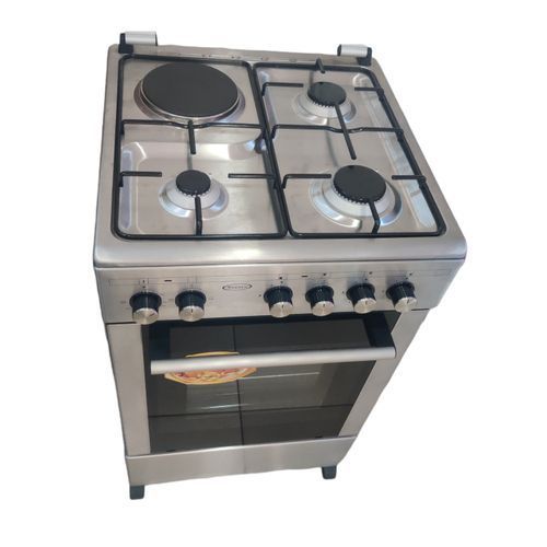 Venus Cooker 3 Gas 1 Electric 50cms - Silver(1 YR WRTY)