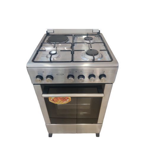 Venus Cooker 3 Gas 1 Electric 50cms - Silver(1 YR WRTY)