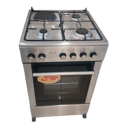 Venus Cooker 3 Gas 1 Electric 50cms - Silver(1 YR WRTY)