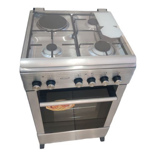 Venus Cooker 3 Gas 1 Electric 50cms - Silver(1 YR WRTY)