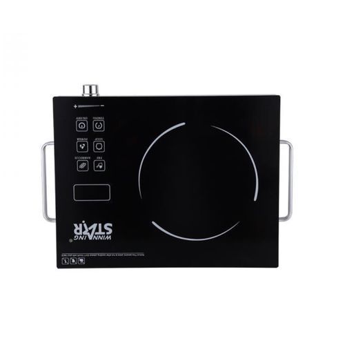 Infrared Cooker Ceramic Heater Hot Plate With Aluminum Alloy Colour-Black
