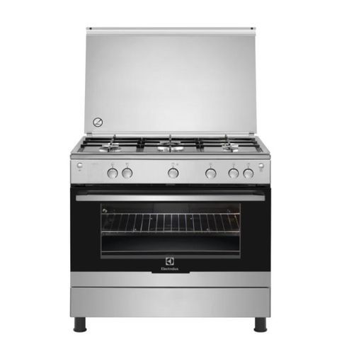 Electrolux 90cms 5 Burners Gas Cooker with Gas Oven - Stainless Steel(1 YR WRTY)