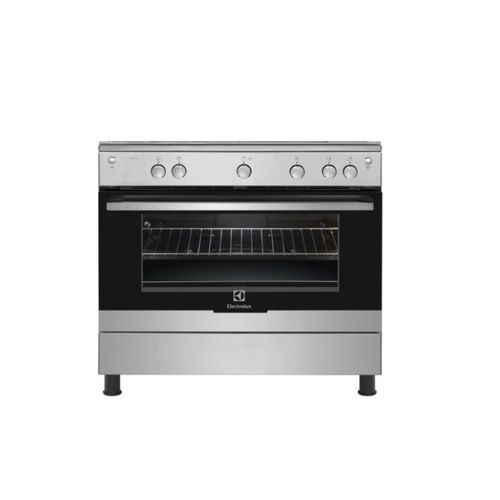 Electrolux 90cms 5 Burners Gas Cooker with Gas Oven - Stainless Steel(1 YR WRTY)