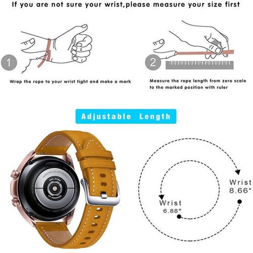 20mm 22mm Watch Strap For Samsung Galaxy Watch 42mm 46mm Gear S2 S3 Classic Frontier Soft Leather Smartwatch Wrist Band Bracelet