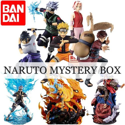 15-30 Cm Naruto Anime Figure Kakashi Sasuke Blind Box Lucky Box Figure Mystery Box Anime Best