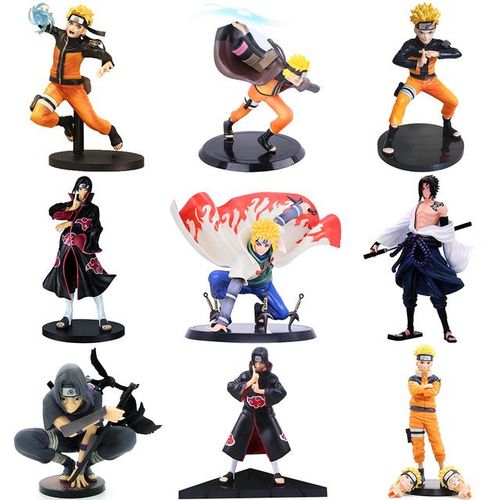 15-30 Cm Naruto Anime Figure Kakashi Sasuke Blind Box Lucky Box Figure Mystery Box Anime Best