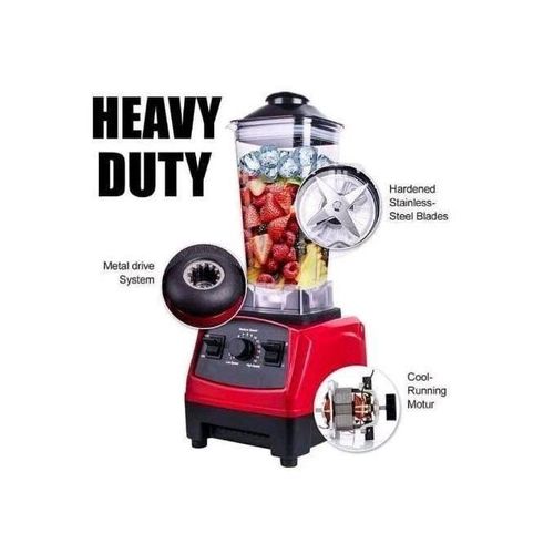 silver crest Genuine Commercial Blender For Heavy Duty Works & Business - Red,Black