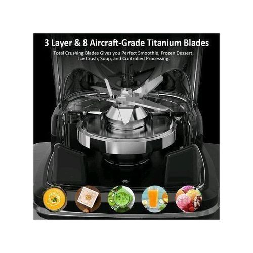 silver crest Genuine Commercial Blender For Heavy Duty Works & Business - Red,Black