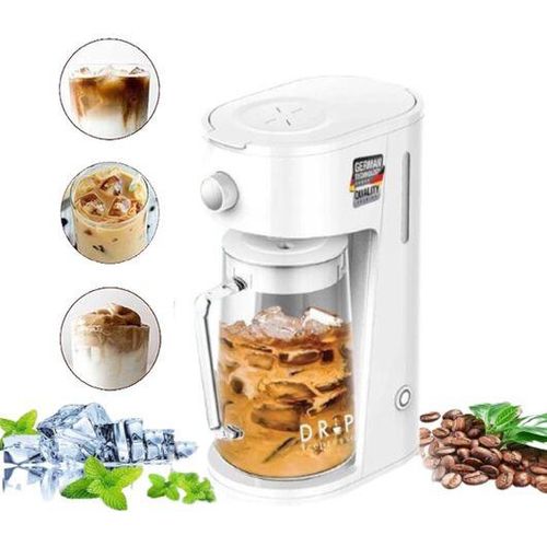 Sayonapps Ice Coffee And Tea Maker Machine Drip Icepresso With Germany Technology-White
