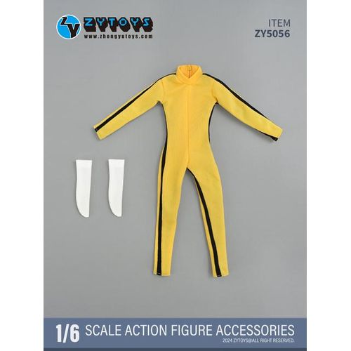 NEW 1/6 Scale Nunchucks 3 Color ZY3009 Chinese Kung Fu Clothes Body For 12inch Action Figure Accessorie Collection In