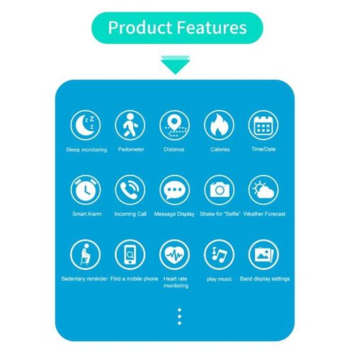 116plus smart watch heart rate blood pressure monitor sports watch