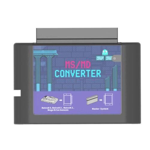For Megedrive Game Burning Cards MS to MD Game Card Converte