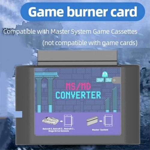 For Megedrive Game Burning Cards MS to MD Game Card Converte
