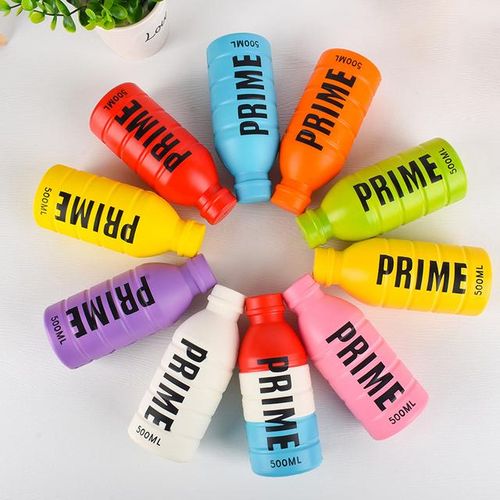 Anti-Stress Prime Drink Bottle Plushie Relief Squeeze Toy Soft Stuffed Latte Americano Coffee Kids Birthday Prop Decor