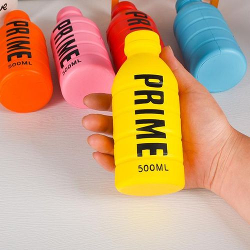Anti-Stress Prime Drink Bottle Plushie Relief Squeeze Toy Soft Stuffed Latte Americano Coffee Kids Birthday Prop Decor