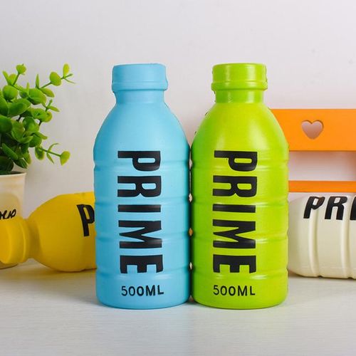 Anti-Stress Prime Drink Bottle Plushie Relief Squeeze Toy Soft Stuffed Latte Americano Coffee Kids Birthday Prop Decor