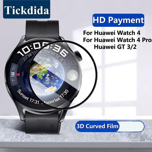 3D Film For Huawei Watch GT 4 3 46mm GT3 Pro 41mm GT2 GT 3 SE 2 4 Pro Full Cover Soft Film  Not Tempered glass