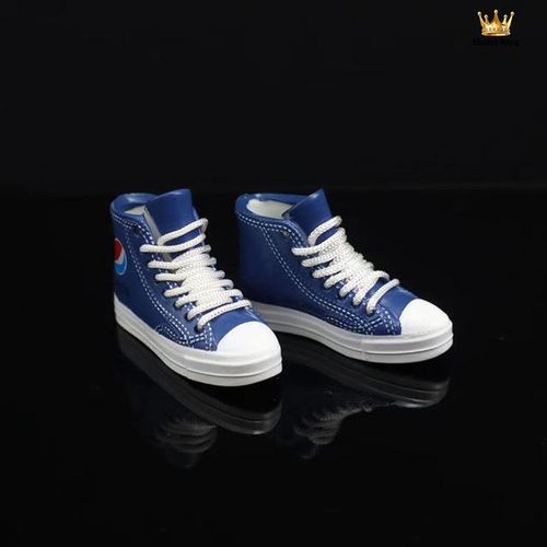 1/6 Scale Male Solider Co Branded Fashion Trend Casual Board Shoes Hollow Sports Shoes 12