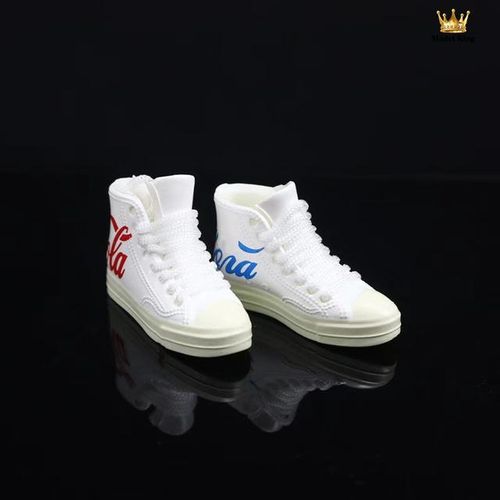 1/6 Scale Male Solider Co Branded Fashion Trend Casual Board Shoes Hollow Sports Shoes 12
