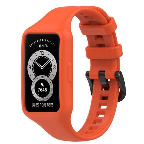 Silicone Strap For Huawei Band 7 6 Smart Rubber Watchband Bracelet For Honor Band 6 7 Watch Smartwatch Sports Watch Band Straps