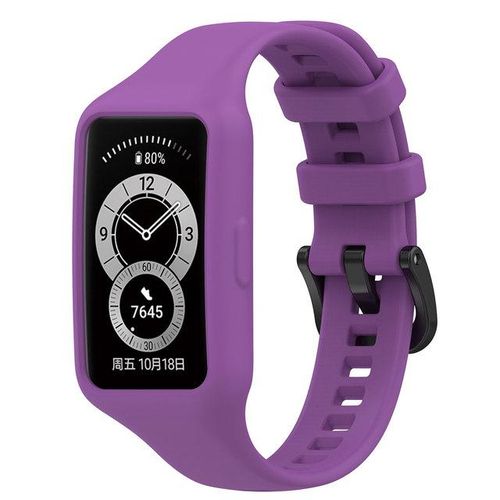 Silicone Strap For Huawei Band 7 6 Smart Rubber Watchband Bracelet For Honor Band 6 7 Watch Smartwatch Sports Watch Band Straps