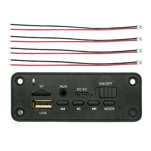 Portable Bluetooth 5.0 MP3 Player Decoding Board With Remote Control