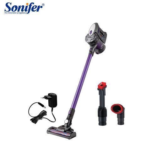 Sonifer 3 in 1 Powerful Suction Stick Handheld Cordless Vacuum cleaner For Home Hard Floor Carpet Pet Hair, Brown