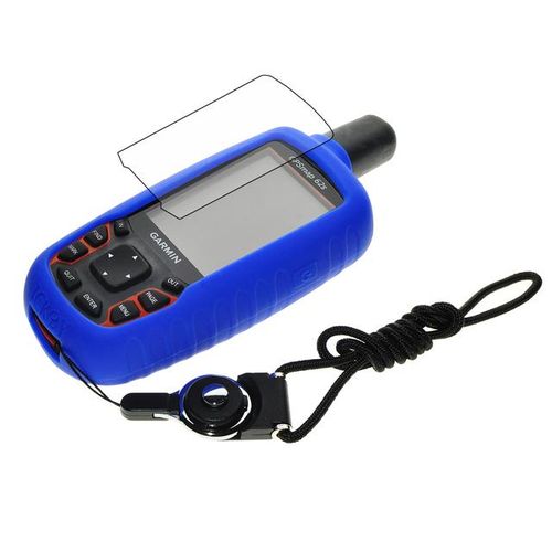 Funda Protectora Y Correa De Cuello De Anillo Desmontable Para Garmin Gps Gpsmap 62 63 64 62s 62sc 62st 62stc 64st 63sc 64sx 65sr Color Negro