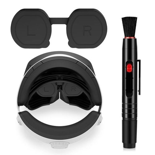 Lens Dust-proof Cover for PSVR2 VR Glasses Anti-scratch Waterproof Silicone Protectors Cap for P-S VR2 PS VR 2 Accessories