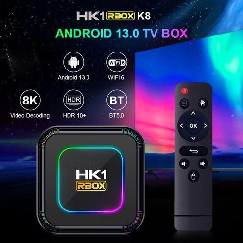 HK1 RBOX K8 Android 13.0 Smart TV Box RK3528 Quadcore UHD