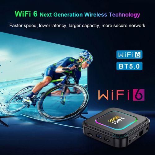 HK1 RBOX K8 Android 13.0 Smart TV Box RK3528 Quadcore UHD