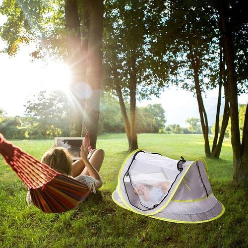 Baby Travel Tent Portable UPF 50+ Sun Shelters Infant Pop Up Folding Outdoor Beach Mosquito Net Toy Sun Shade For Newborn Bed