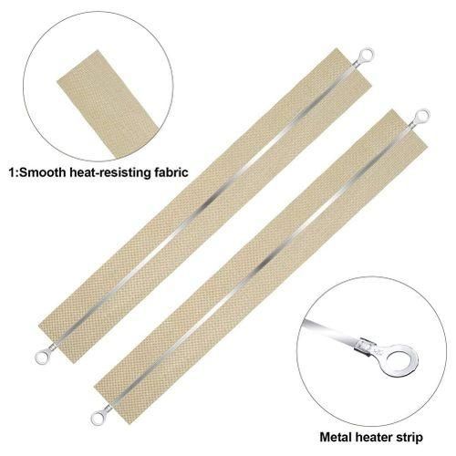 10 Pieces Impulse Sealer Replacement Parts Impulse Sealer Heating Elements Service Spare Repair Parts Kit for FS200