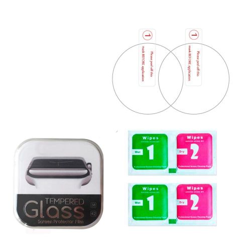 2PCS Tempered Glass Protective Film Protection For Samsung Galaxy Watch 6 Pro 45mm Watch