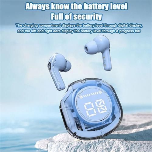 Air39 Wireless Earbuds LED Digital Display Bluetooth 5.3 Headphones Touch Control In-Ear Music Headphones for iPhone