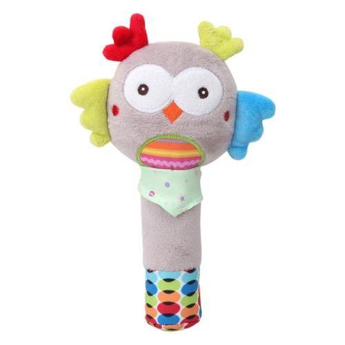 Baby Rattle  Developmental Educational Development Stuffed Babies Owl