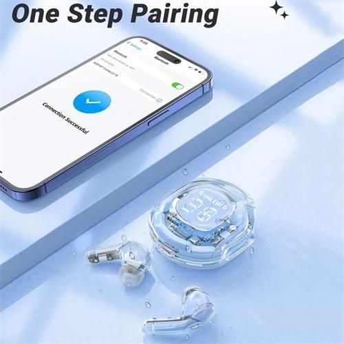 Air39 Wireless Earbuds LED Digital Display Bluetooth 5.3 Headphones Touch Control In-Ear Music Headphones for iPhone